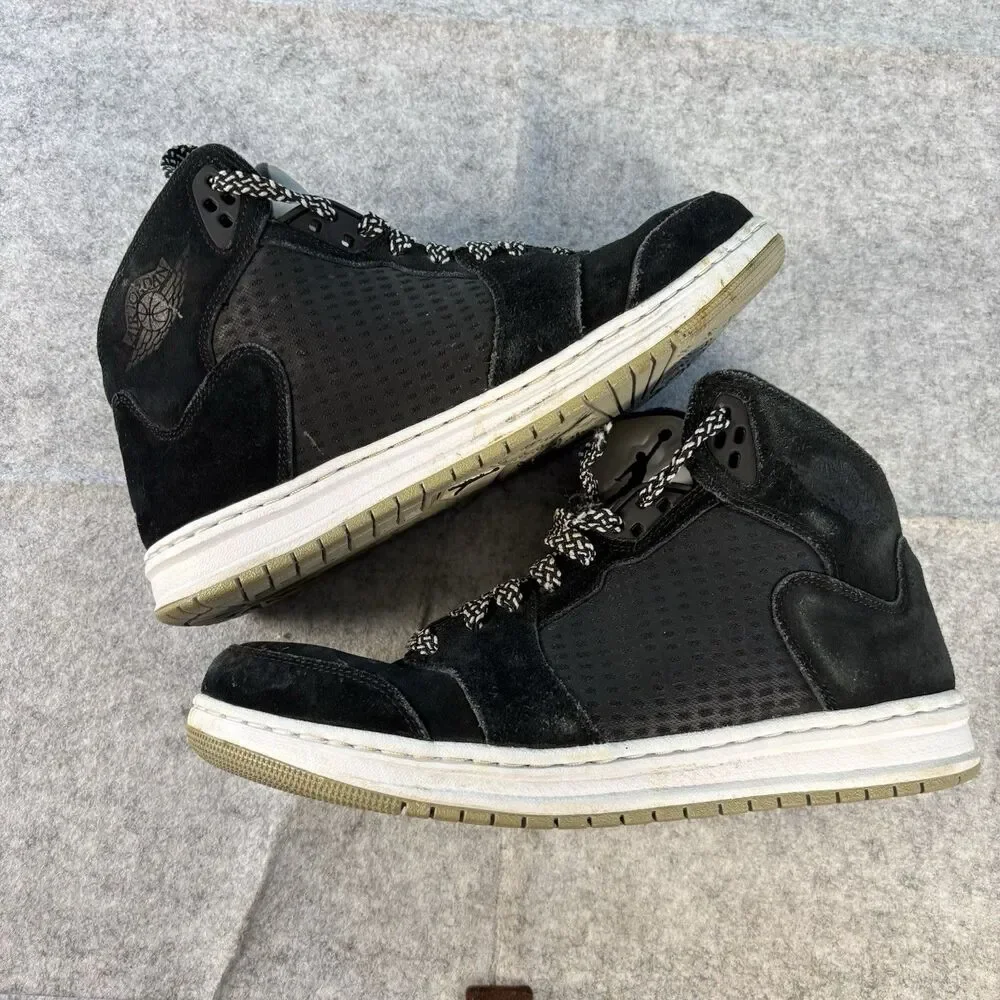 429489-004 - Mens 8.5 / Womens 10 - Nike Air Jordan Prime 5 Black Wolf Gray Mid
